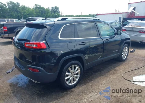 2016 Jeep Cherokee Limited from USA, damaged, VIN 1C4PJMDS2GW120923